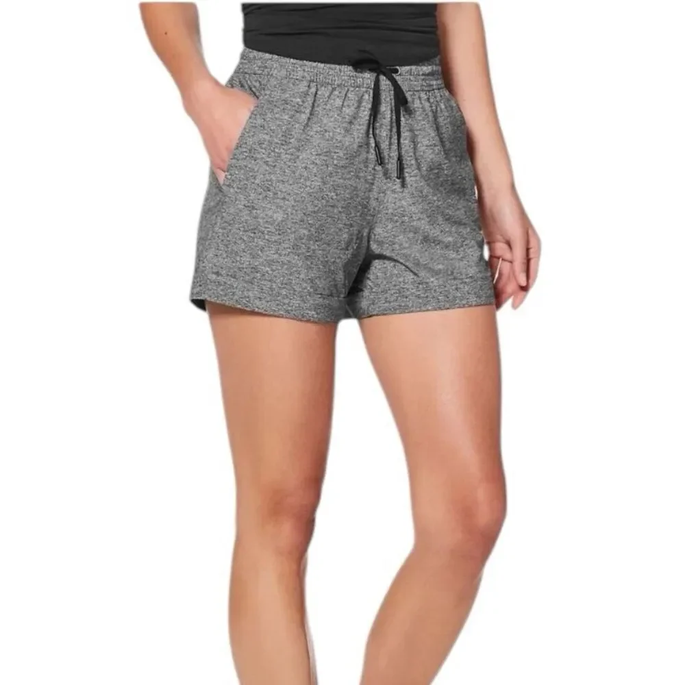 Lululemon Spring Break Away Short 3" Heather Lux Multi Black | SIZE 6